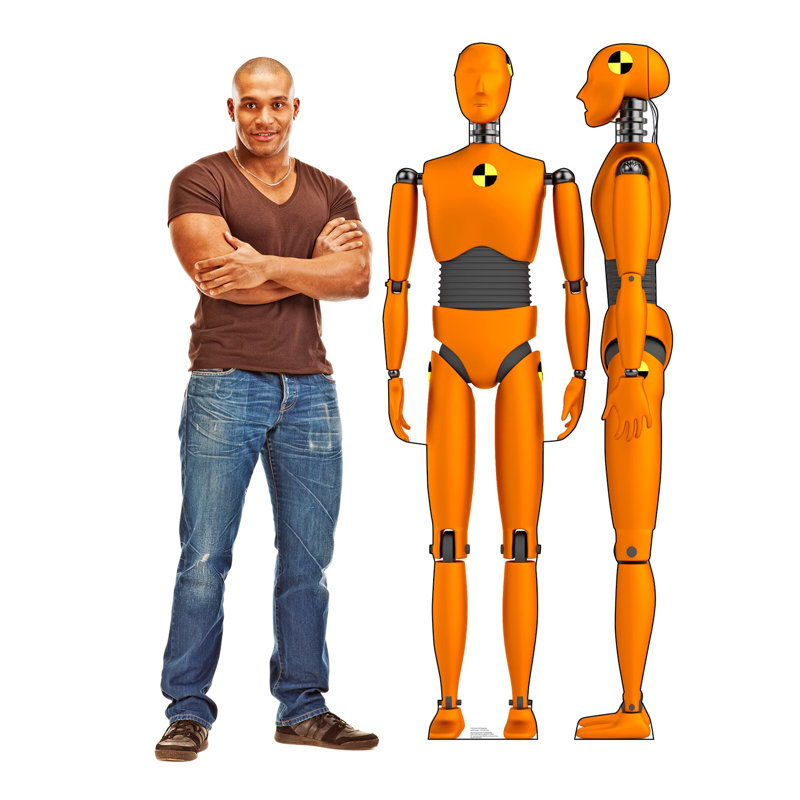 Accroche en carton crash test des nuls