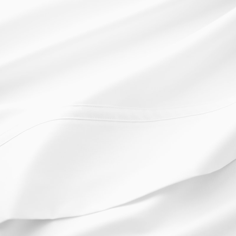Ensemble de draps 100% coton Spencer, Blanc, Grand