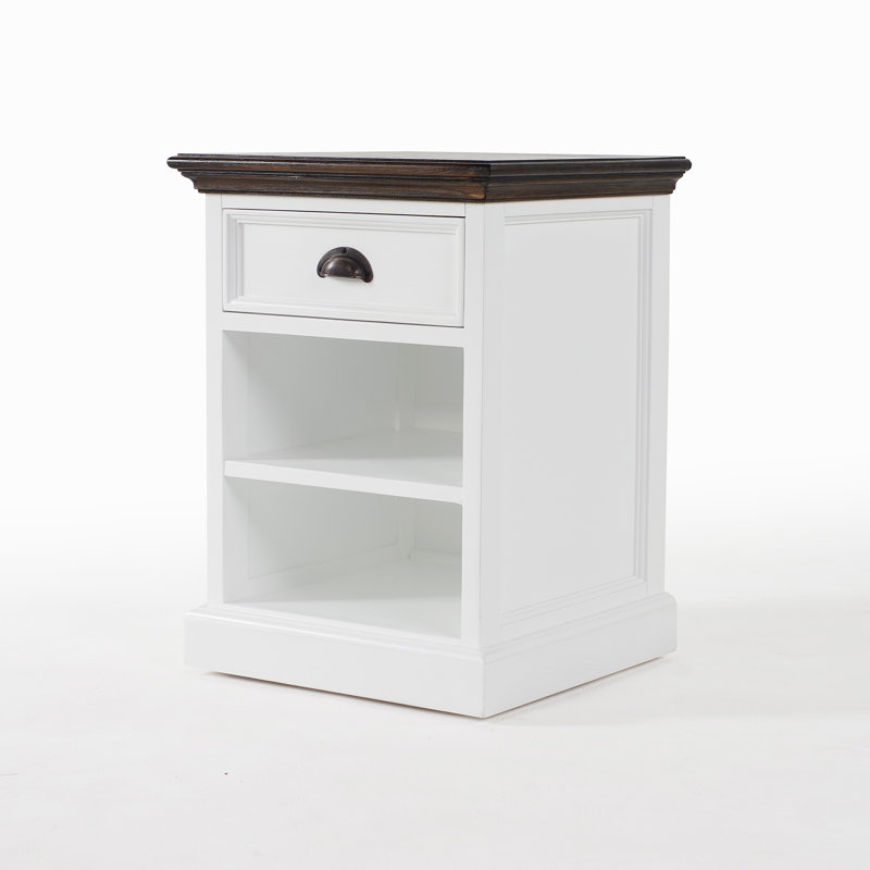 Bedside Table with Shelves