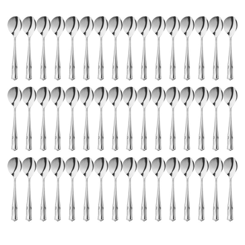 Bavaria Gourmet Spoon - 48 Pieces - Stainless Steel