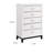 Hudson 31" Modern White 5-Drawer Chest of Drawers 