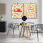 Ensemble d'art mural sur toile 2 pièces Taco-823648509