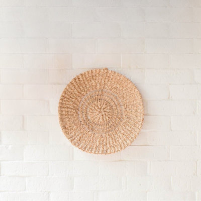 Large Open Weave Wall Basket