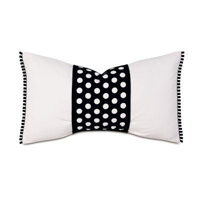 Appliqued Sunbrella® Outdoor Reversible Throw Pillow