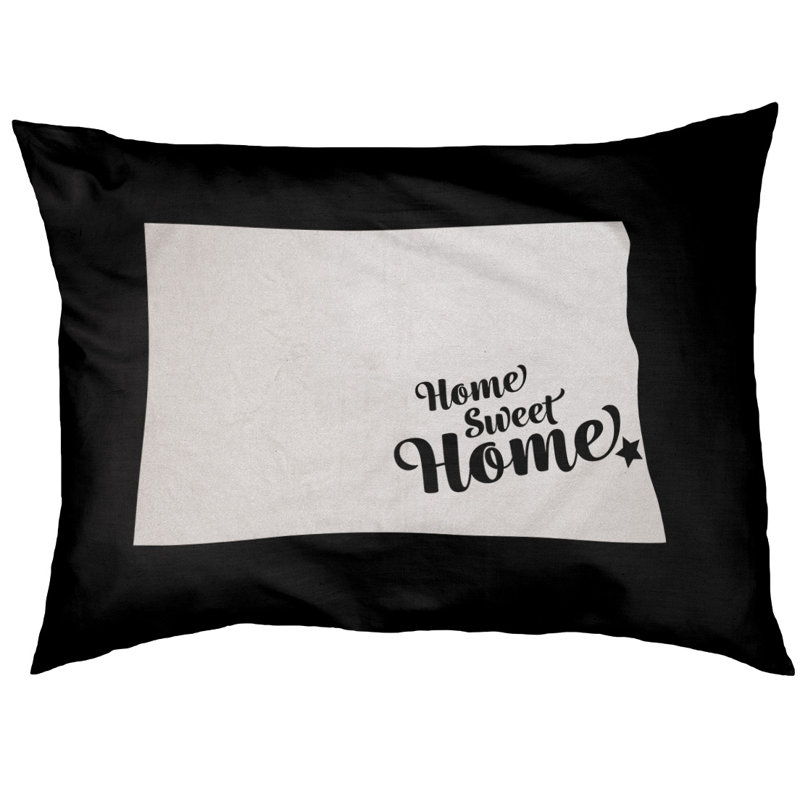 Coussin intérieur pour chien pour chien home fargo, Petit (l 28 po x P 18 po x H 6 po), Noir