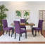 Ensemble de salle à manger, table à manger en épingle à cheveux avec chaises, 4 options de couleur-114251706-133682728
