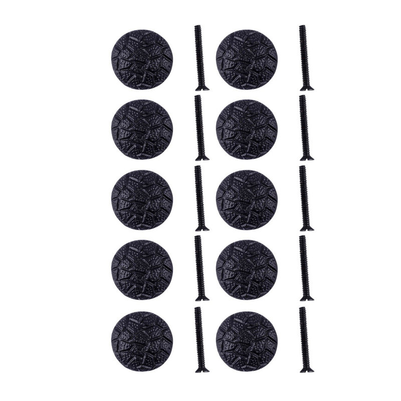 Paquet multiple de boutons de champignon de 1/4 po de diamètre