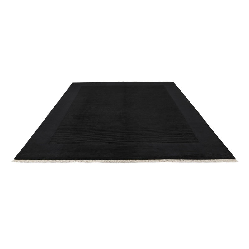 Tapis noir 8 x 10 Philip