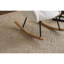 Chaise berçante d'appoint en tissu avec rembourrage en mousse pour le salon-315675044