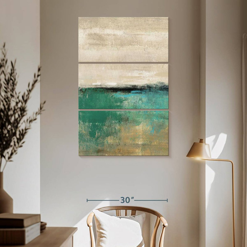 Avery Spring Valley Teal, 65" H x 42" W