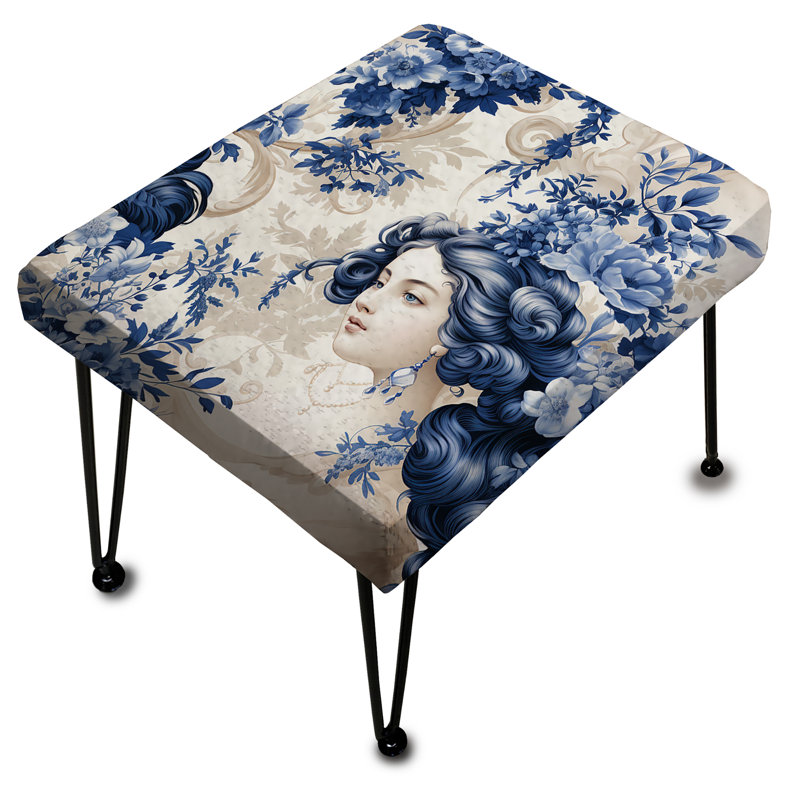 Repose-pieds Cameo Blue