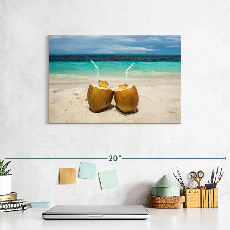 Yarlin Tropical Coconut Drinks, 8" H x 12" W