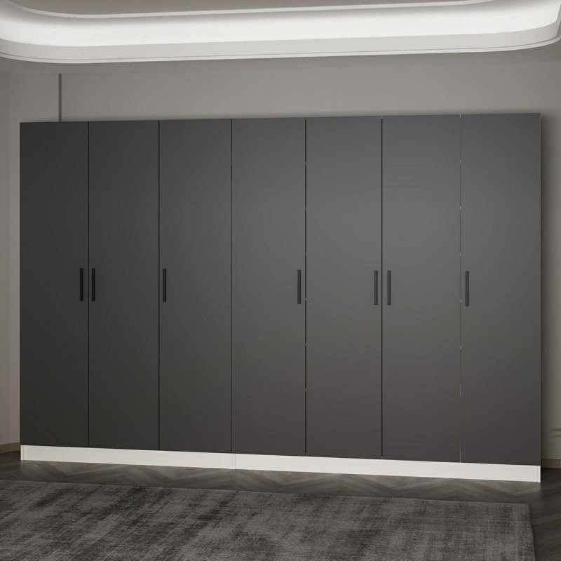 Nichlas Hall Tree 315cm Wide, Anthracite