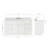 Partham 67'' Single Bathroom Vanity with Carrara Marble Top-93068111