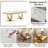 Rectangle Marble Coffee Table With Stainless Steel Base-2017757578-2017757579
