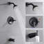 Robinet de baignoire et de douche avec valve brute