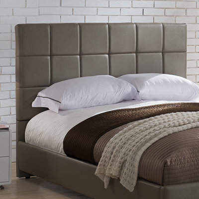 Middlebrook Upholstered Faux Leather Panel Headboard