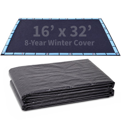 8-Year Rectangular In Ground Pool Winter Cover
