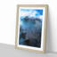 Lake Minnewaska in Canada in Abstract - Picture Frame Graphic Art Print-55777488-55777486