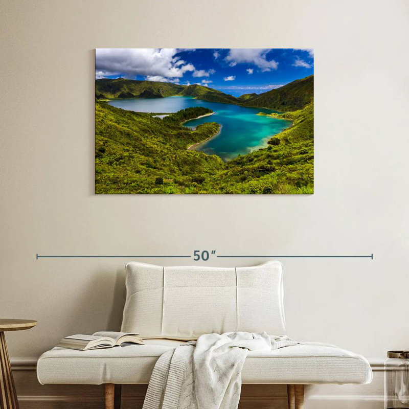 Alvord Lagoa Do Fogo Lake, 26" H x 39" W