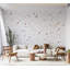 Murale abstraite - Terrazzo classique sur fond blanc-1133723077-1114997370