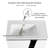 Jovar 32'' Single Bathroom Vanity with Ceramic Top
