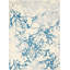 Tapis abstrait ivoire / bleu Kardinya-146846193