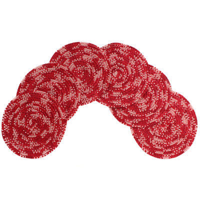 Ensemble de 6 napperons antidérapants Mary / Mary