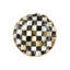Courtly Check® Ceramic Fluted Dessert Plate