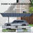 Outdoor Carport, Single Carport Metal Frame