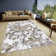 Shine White/Grey/Brown Rug