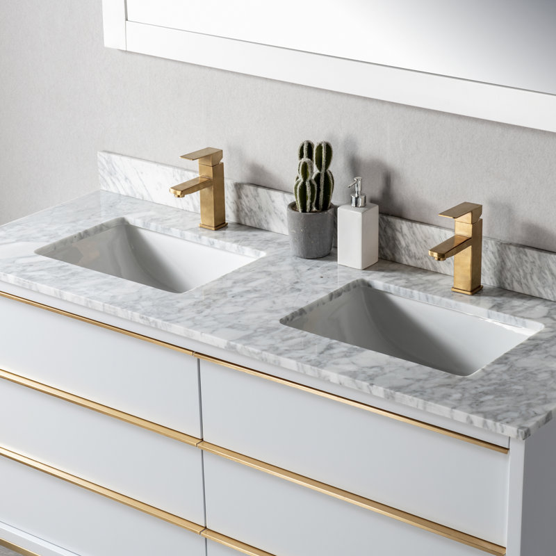 Ensemble de meuble-lavabo double 60 po Bourquin