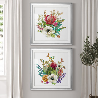 Scrumptious Succulents I - Reproduction d'art de cadre photo multi-pièces