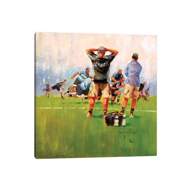 The Coach 1 Piece Wrapped Canvas Painting, 30.48cm H x 30.48cm W x 1.905cm D