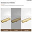 Drain de douche linéaire 11,81 "x 3,8"-110911446