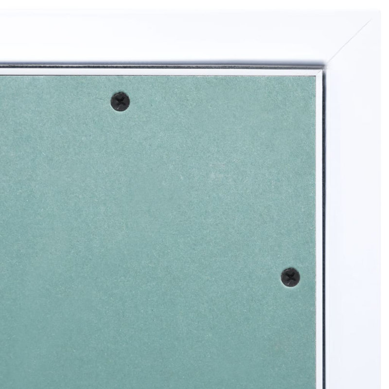 Panneau mural 3D en vert / argent, H 14 po x l 14 po