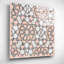 «Rose et gris à motif 6» par Stellar Design Studio, art mural en verre acrylique-1469414517