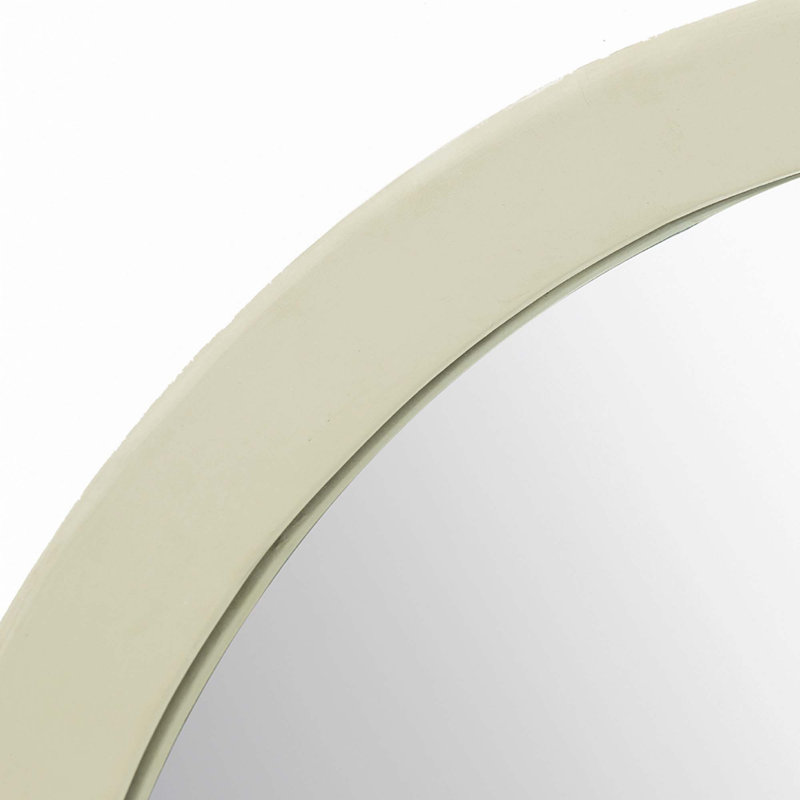 Miroir mural 20 po x 1,5 po, Crème, crème