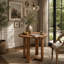 with Solid Wood Base Dining Table