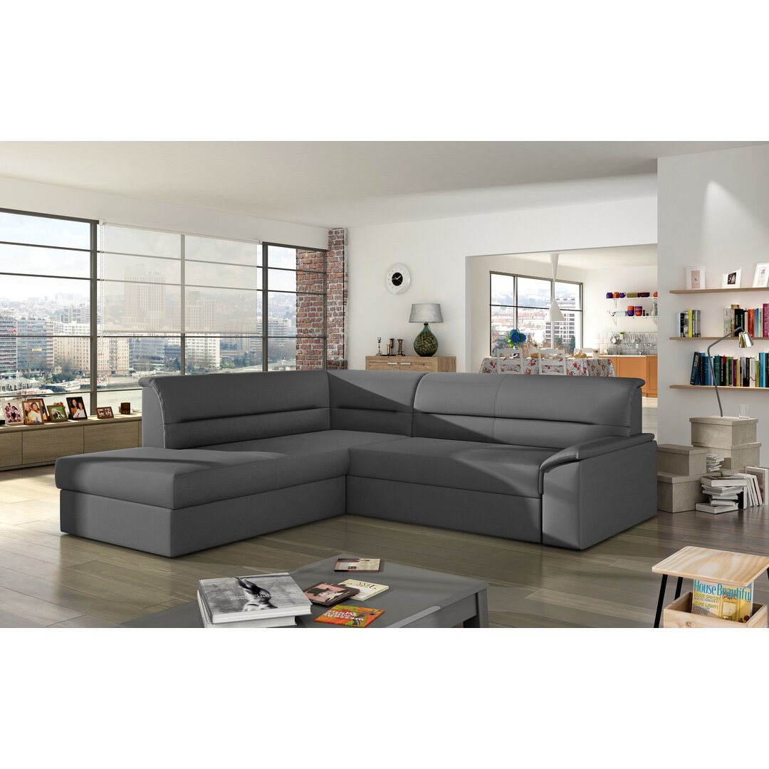 Ecksofa Gilkey mit Bettfunktion