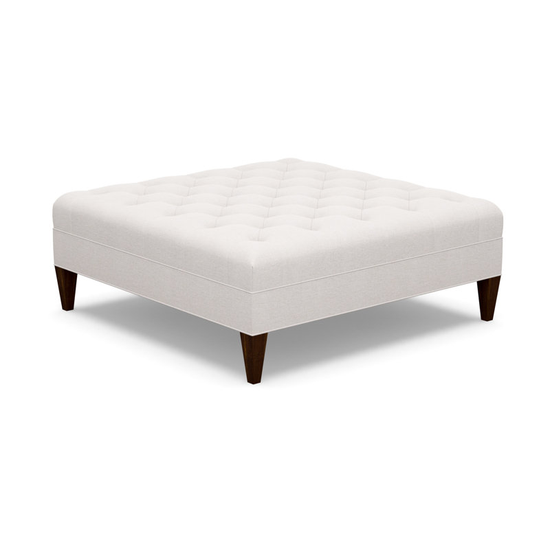 Square Ottoman, Walnut, 3906-73