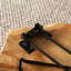 Table basse Ascano Live Edge, petite table basse, table d'appoint pliable légère, table basse en bois naturel, table Live Edge, fabriquée à la main, aucun assemblage requis