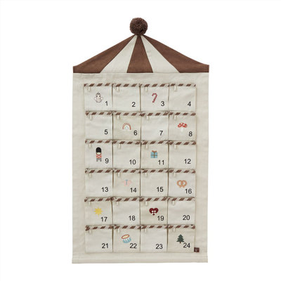 Circus Christmas Calendar Wall Hanging
