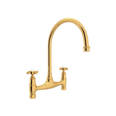 Georgian Era™ Double Handle Kitchen Faucet