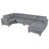 Polyester gris est en rupture de stock