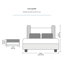 Table de chevet flottante 1 tiroir Reni-928158440
