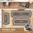 Farmhouse Kitchen Mats Non Slip Washable Boho Kitchen Rugs (Set of 3)-1866796850