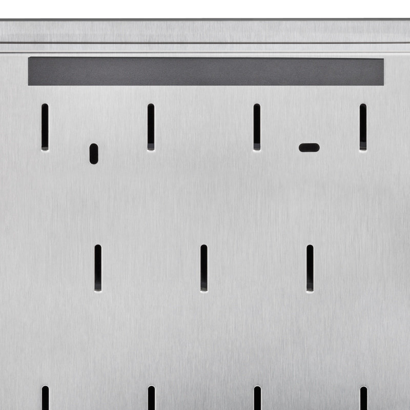 Velio Key Box/Magnetic Glass Board, Black