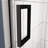 Sliding Bathtub Door, 5/16" Tempered Glass, Matted Black, High Technology Black Shower Door For Bathtub, Comfortable Feeling
