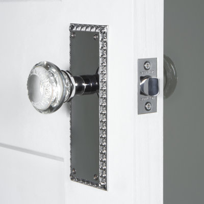 Nostalgic Warehouse Neoclassical Plate Single Dummy with Crystal Neoclassical Knob